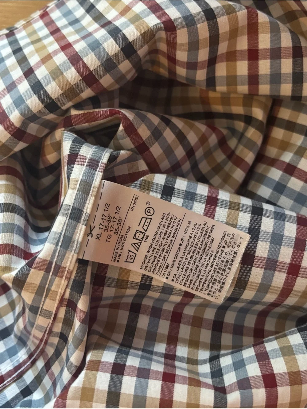 Banana Republic Cotton Men Plaid Slim Fit Button Down XL Professional Preppy